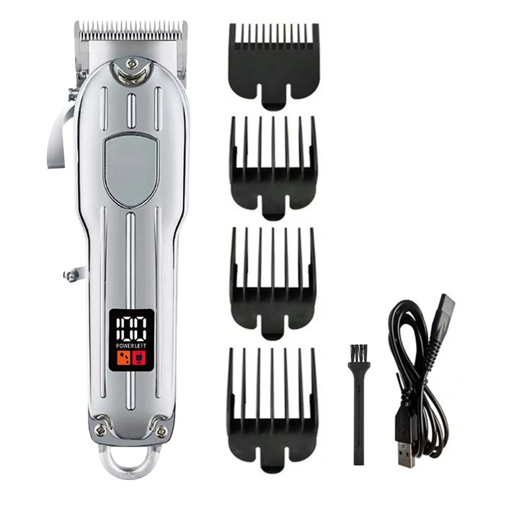 Cordless Hair Clippers and Trimmers Set for Men