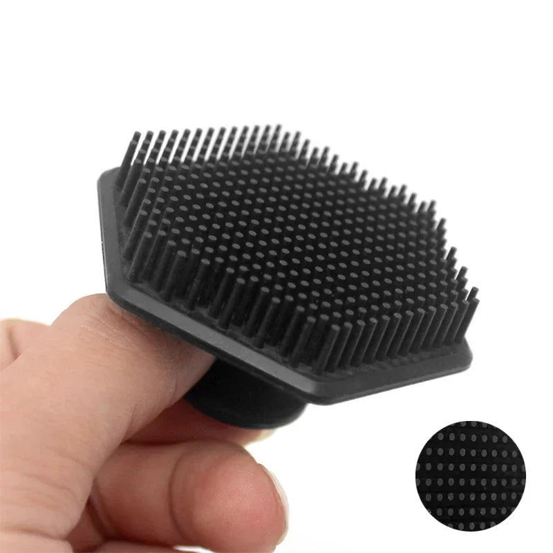 Men Facial Cleaning Silicone Brush and Scrubber
