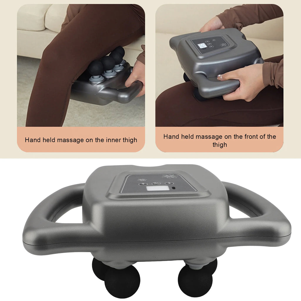 Electric Deep Tissue Massager – 16 Heads, 99 Gears, Full-Body Therapy