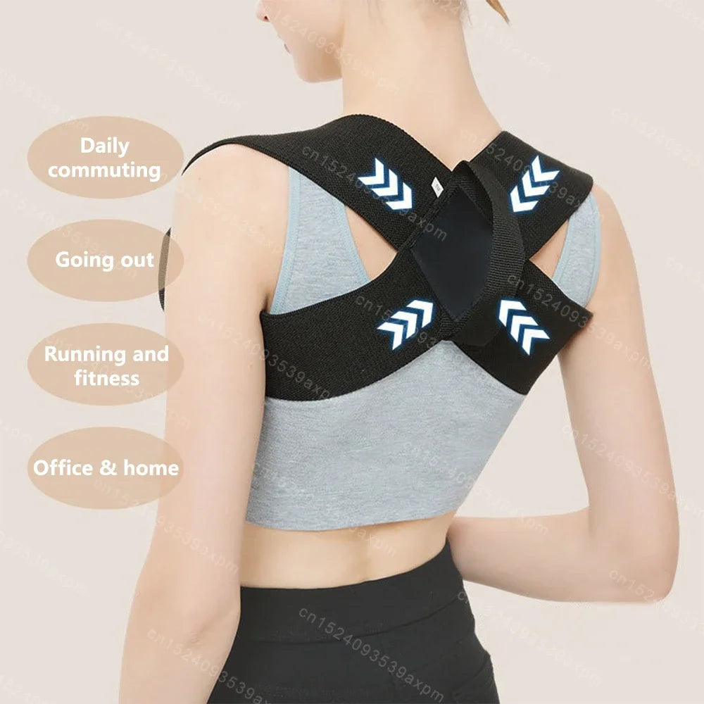 - Unisex Spine Alignment Belt – Shoulder & Upper Back Brace