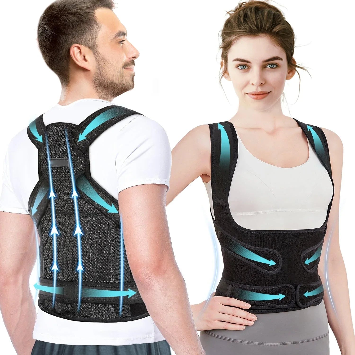 Premium High-Quality Unisex Ergonomic Back Brace for Enhanced Mobility, Posture, and Comfort