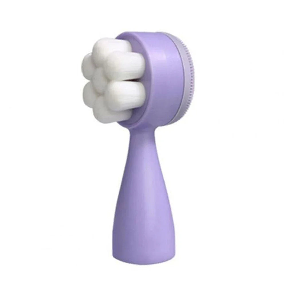 Double Sided Facial Cleanser Brush Soft Silicone Face brush