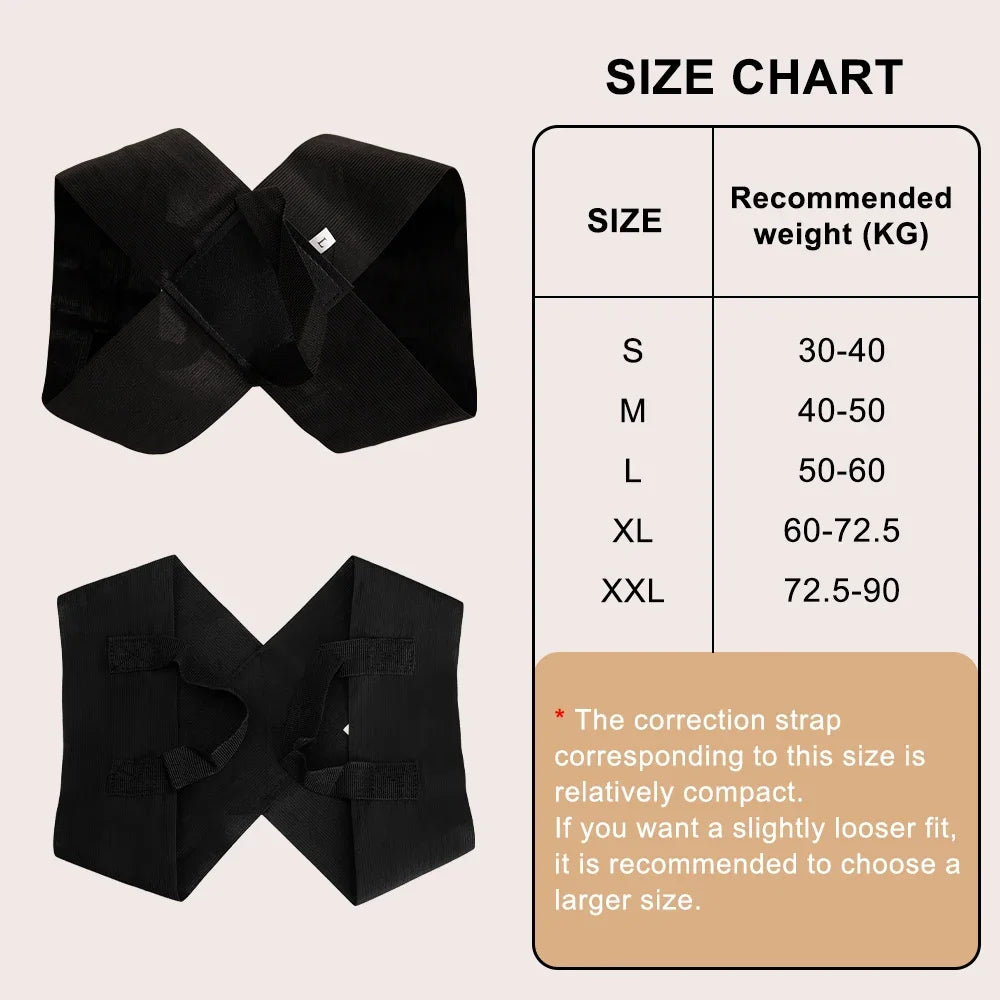 - Unisex Spine Alignment Belt – Shoulder & Upper Back Brace