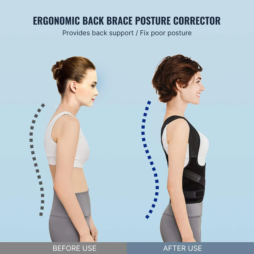 Premium High-Quality Unisex Ergonomic Back Brace for Enhanced Mobility, Posture, and Comfort
