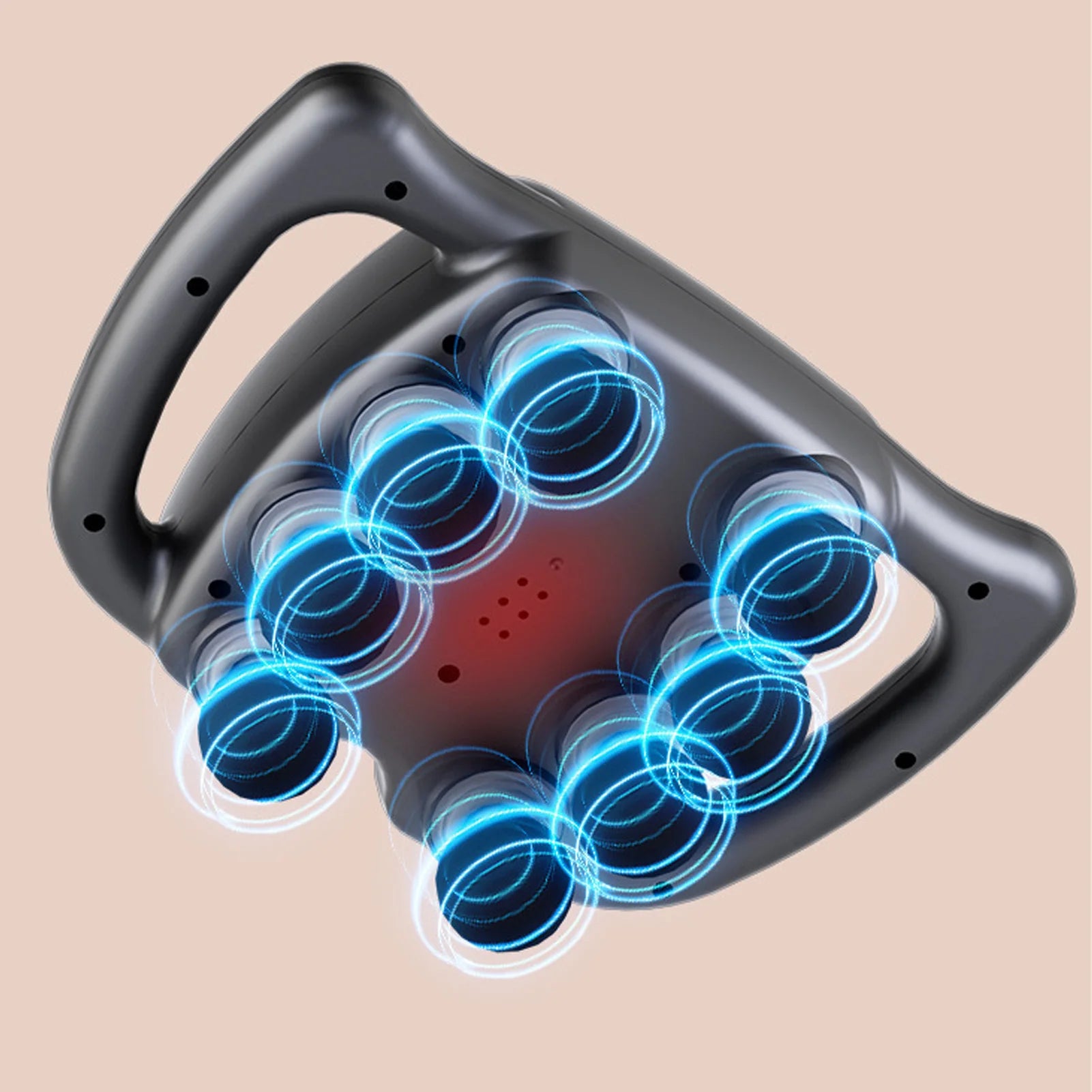 Electric Deep Tissue Massager – 16 Heads, 99 Gears, Full-Body Therapy