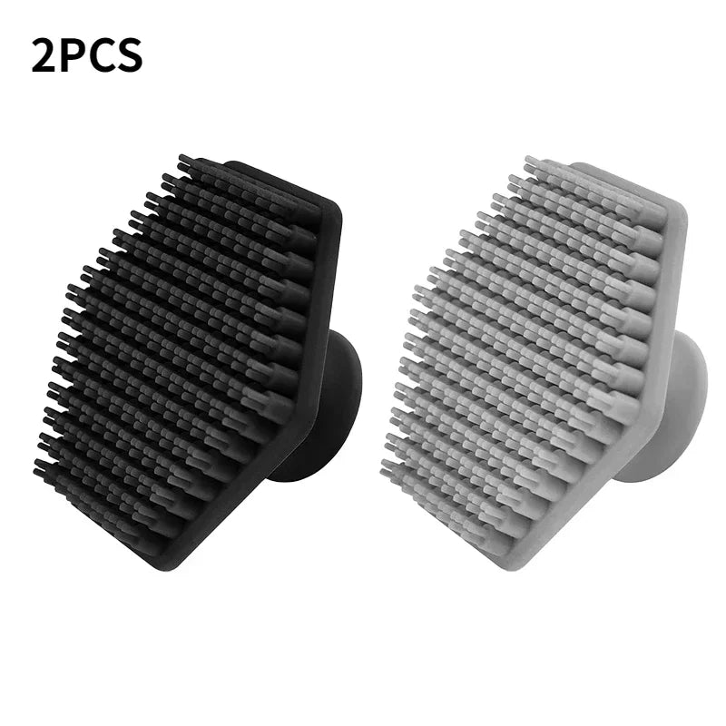 Men Facial Cleaning Silicone Brush and Scrubber