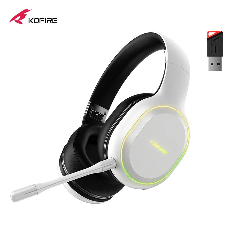 Gaming Headphones 2.4G BT5.0 Wireless Headset With Mic